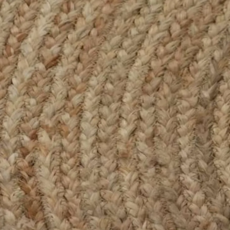 vidaXL - Tapijt - Beige - Jute - 150 cm