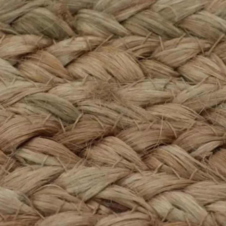 vidaXL - Tapijt - Beige - Jute - 150 cm
