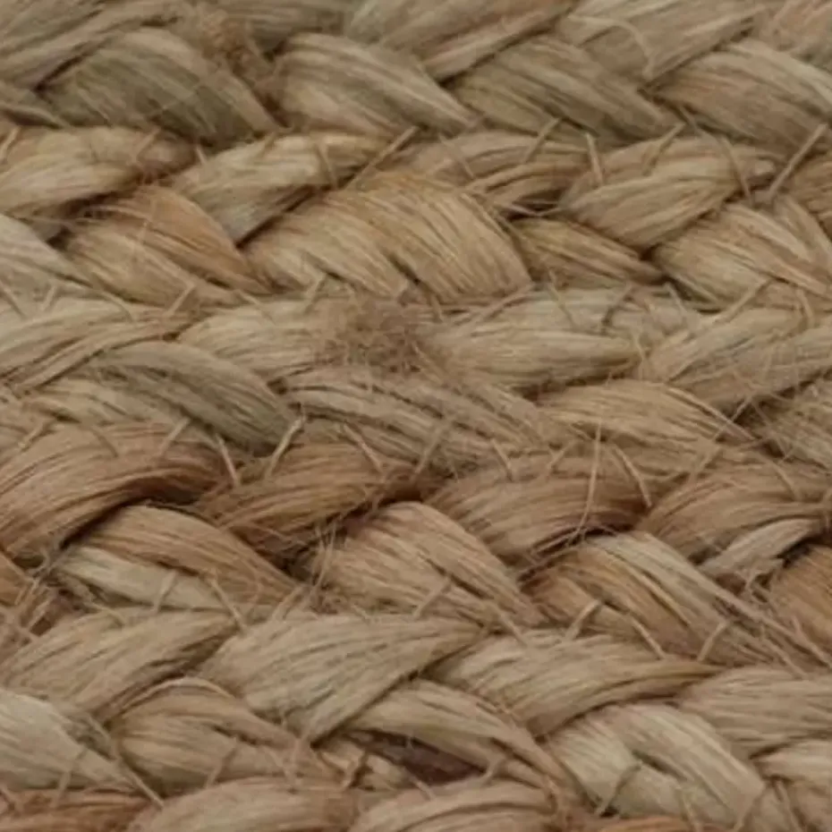 vidaXL - Tapijt - Beige - Jute - 90 cm