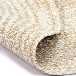 vidaXL - Tapijt - Wit - Jute