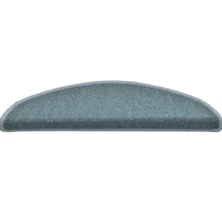 vidaXL - Tapijt Traptrede - Blauw - Polypropyleen