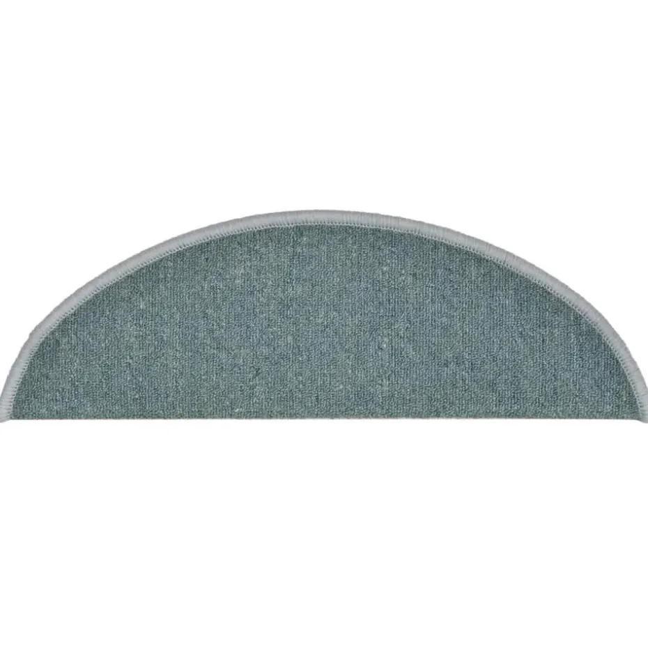 vidaXL - Tapijt Traptrede - Blauw - Polypropyleen