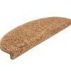 vidaXL - Tapijt Traptrede - Beige - Polypropyleen