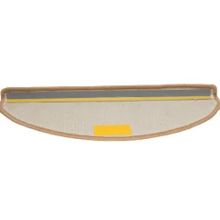 vidaXL - Tapijt Traptrede - Beige - Polypropyleen