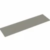 vidaXL - Tapijtloper - Zilver - Stof - 80 x 300 cm