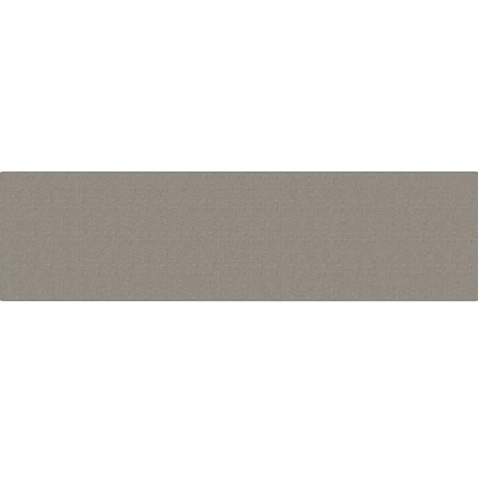 vidaXL - Tapijtloper - Zilver - Stof - 80 x 300 cm