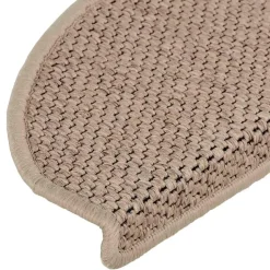 vidaXL - Trapmat - Beige - Stof - 65 x 21 x 4 cm - 15 stuks