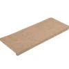 vidaXL - Trapmat - Beige - Stof - 65 x 24.5 x 3.5 cm - 15 stuks