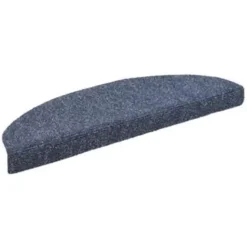 vidaXL - Trapmat - Blauw - Polypropyleen - 65 x 21 x 4 cm - 15 stuks