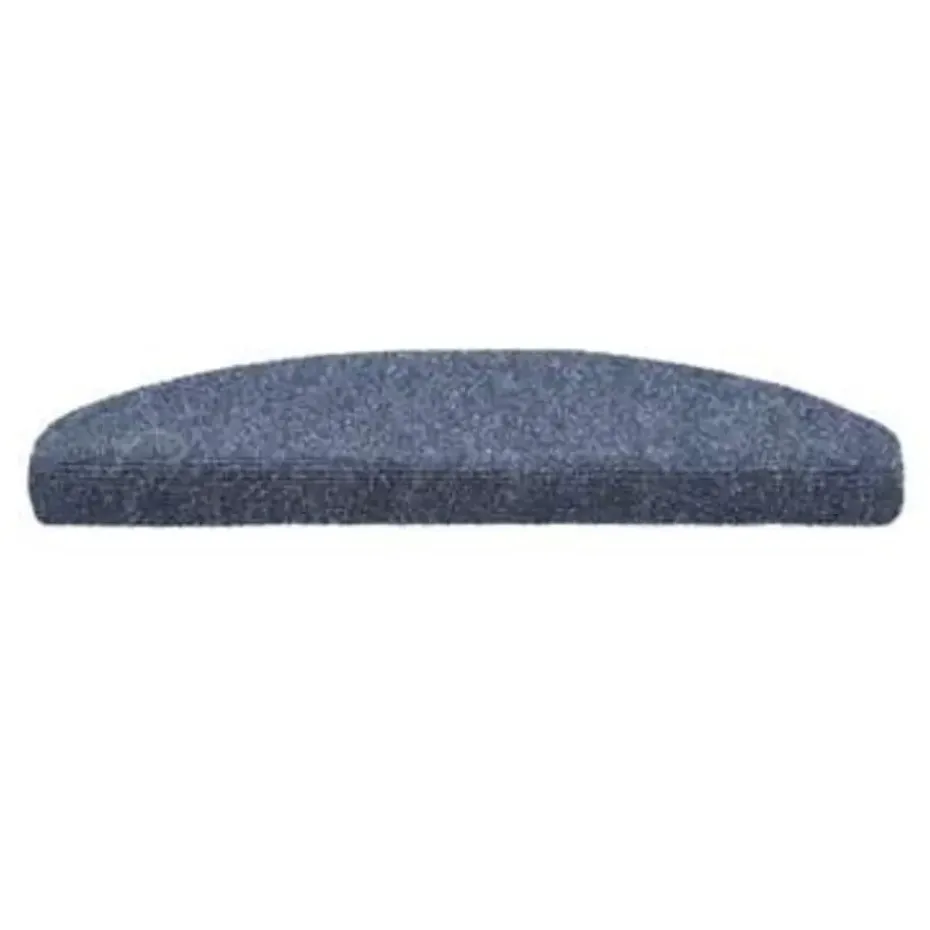 vidaXL - Trapmat - Blauw - Polypropyleen - 65 x 21 x 4 cm - 15 stuks