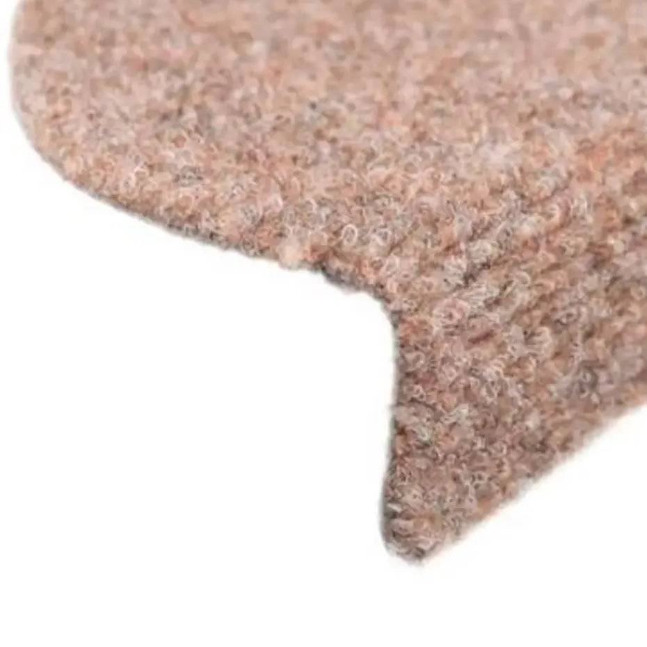 vidaXL - Trapmat - Bruin - Polypropyleen - 56 x 17 x 3 cm - 15 stuks