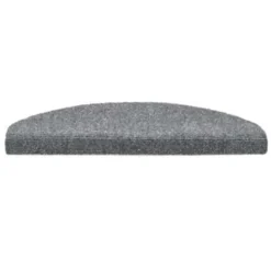 vidaXL - Trapmat - Grijs - Polypropyleen - 65 x 21 x 4 cm - 15 stuks