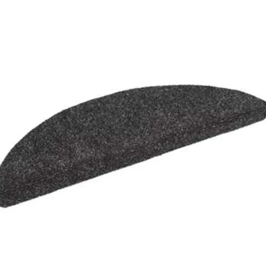 vidaXL - Trapmat - Grijs - Polypropyleen - 56 x 17 x 3 cm - 15 stuks