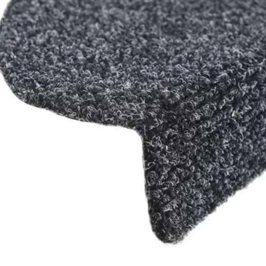 vidaXL - Trapmat - Grijs - Polypropyleen - 56 x 17 x 3 cm - 15 stuks