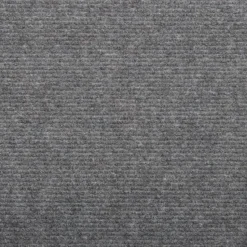 vidaXL - Trapmat - Grijs - Stof - 65 x 24.5 x 3.5 cm - 15 stuks