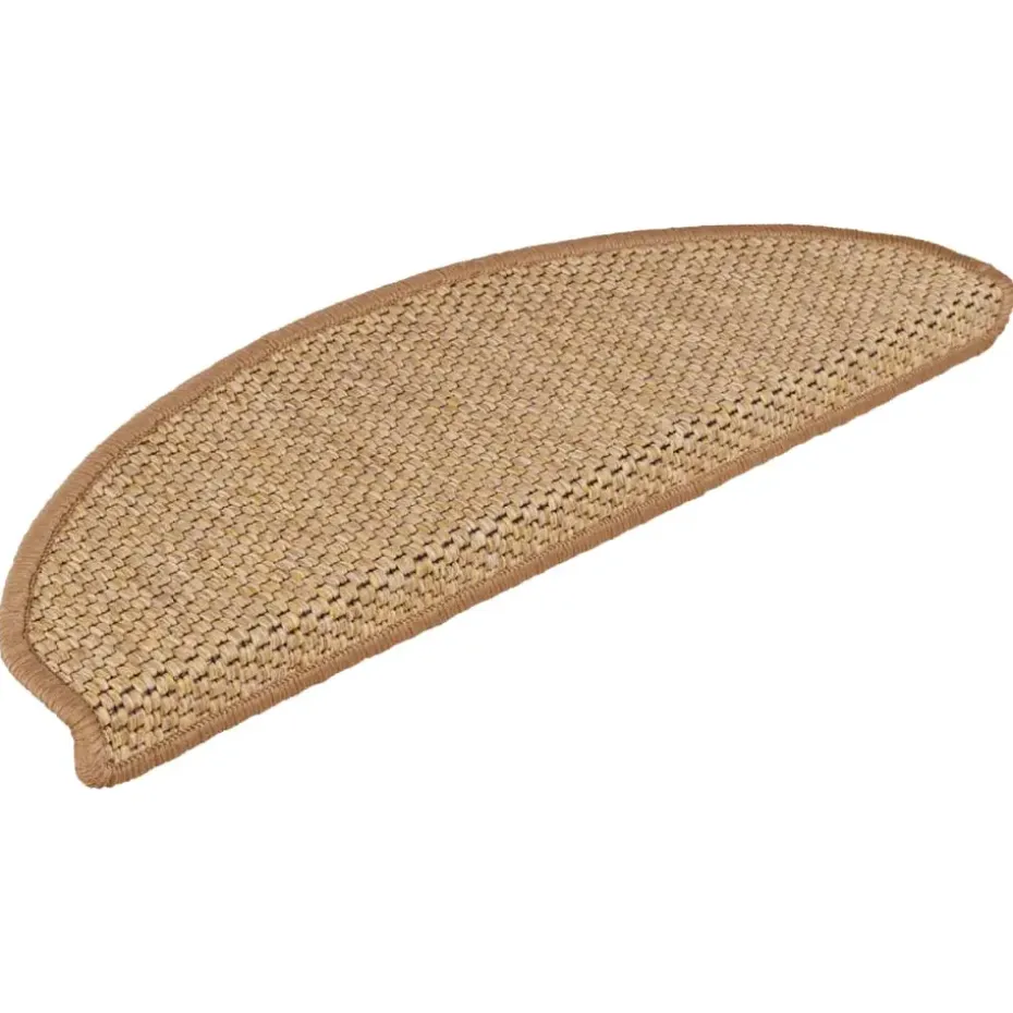 vidaXL - Trapmat - Oranje - Stof - 65 x 21 x 4 cm - 15 stuks