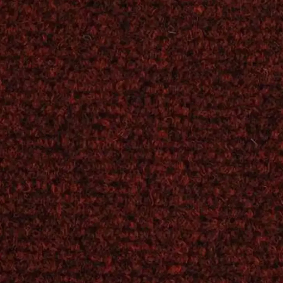 vidaXL - Trapmat - Rood - Polypropyleen - 65 x 21 x 4 cm - 15 stuks