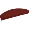 vidaXL - Trapmat - Rood - Polypropyleen - 65 x 21 x 4 cm - 5 stuks