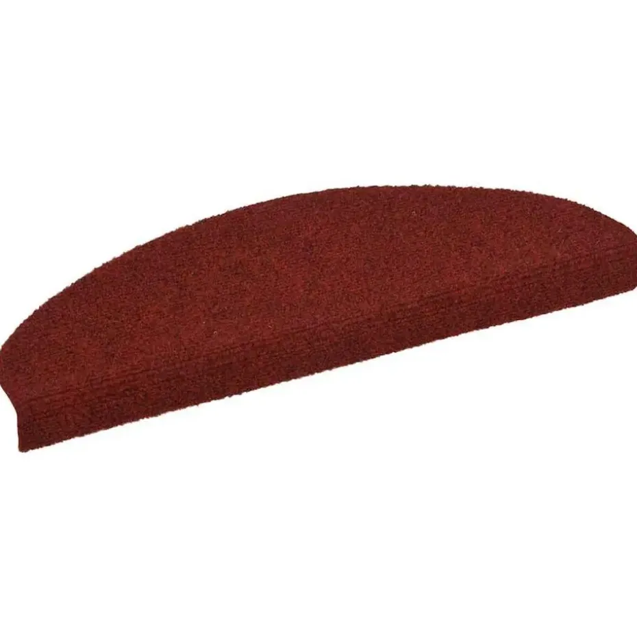 vidaXL - Trapmat - Rood - Polypropyleen - 65 x 21 x 4 cm - 5 stuks