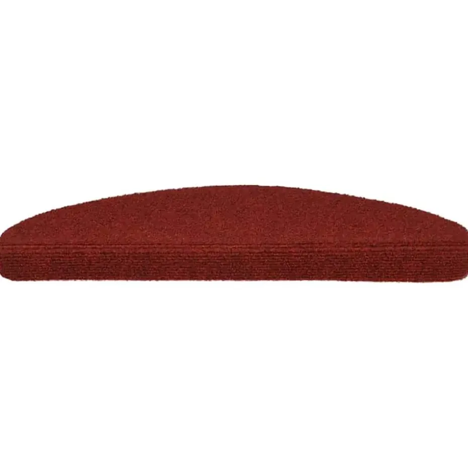 vidaXL - Trapmat - Rood - Polypropyleen - 65 x 21 x 4 cm - 5 stuks
