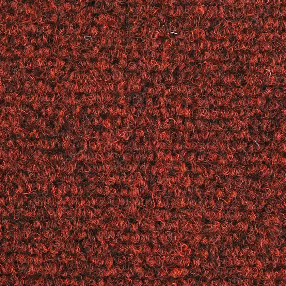 vidaXL - Trapmat - Rood - Polypropyleen - 65 x 21 x 4 cm - 5 stuks
