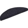 vidaXL - Trapmat - Zwart - Polypropyleen - 56 x 17 x 3 cm - 5 stuks