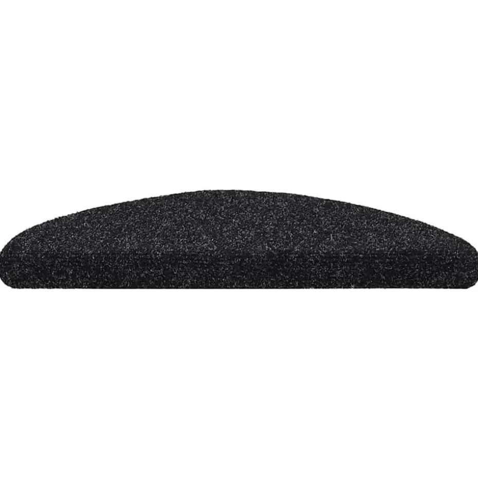 vidaXL - Trapmat - Zwart - Polypropyleen - 56 x 17 x 3 cm - 5 stuks