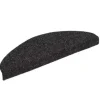 vidaXL - Trapmat - Zwart - Polypropyleen - 65 x 21 x 4 cm - 15 stuks