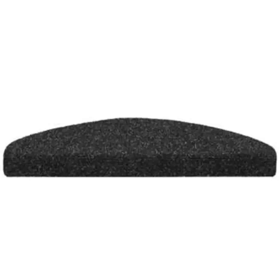 vidaXL - Trapmat - Zwart - Polypropyleen - 65 x 21 x 4 cm - 15 stuks