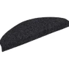 vidaXL - Trapmat - Zwart - Polypropyleen - 65 x 21 x 4 cm - 10 stuks