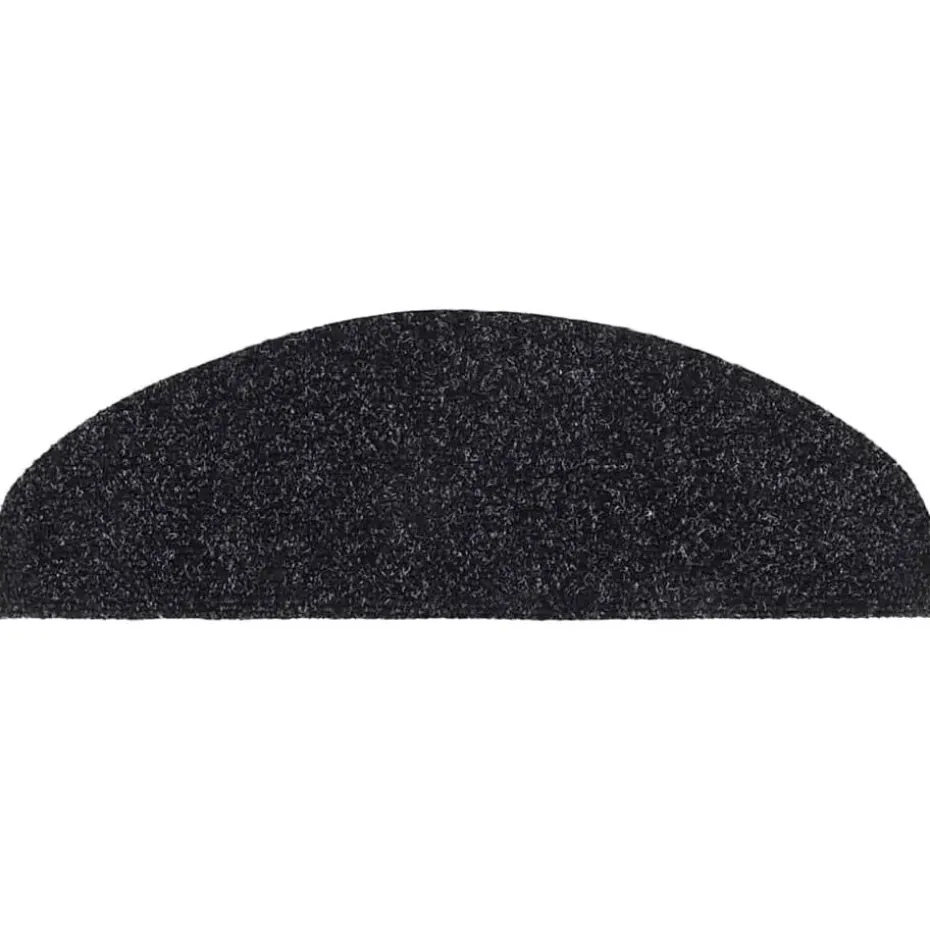 vidaXL - Trapmat - Zwart - Polypropyleen - 65 x 21 x 4 cm - 10 stuks