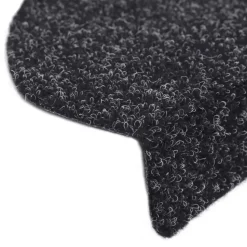 vidaXL - Trapmat - Zwart - Polypropyleen - 65 x 21 x 4 cm - 10 stuks