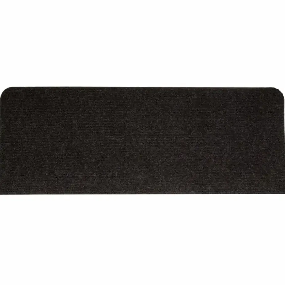 vidaXL - Trapmat - Zwart - Stof - 65 x 24.5 x 3.5 cm - 15 stuks