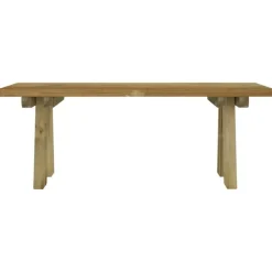 vidaXL - Tuinbank - Bruin - Grenenhout - 110 x 38 x 45 cm