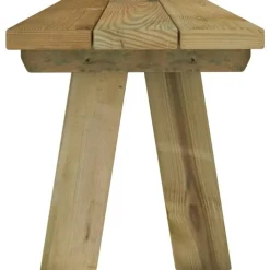 vidaXL - Tuinbank - Bruin - Grenenhout - 110 x 38 x 45 cm
