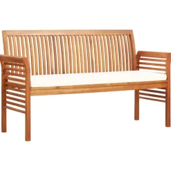 vidaXL - Tuinbank - Bruin - Hout - 150 cm