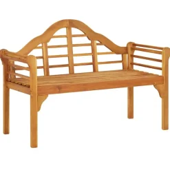 vidaXL - Tuinbank - Bruin - Acaciahout - 125 cm
