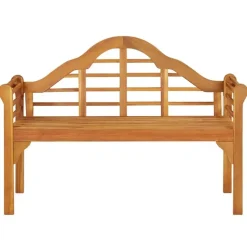 vidaXL - Tuinbank - Bruin - Acaciahout - 125 cm