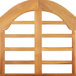 vidaXL - Tuinbank - Bruin - Acaciahout - 125 cm