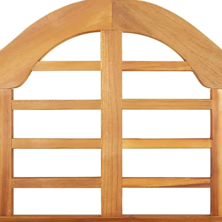 vidaXL - Tuinbank - Bruin - Acaciahout - 125 cm