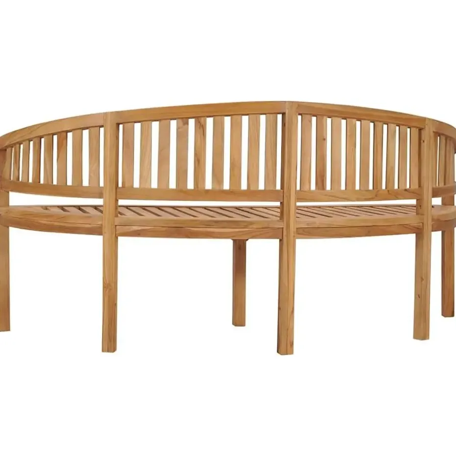 vidaXL - Tuinbank - Bruin - Hout