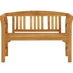vidaXL - Tuinbank - Bruin - Acaciahout - 114 cm