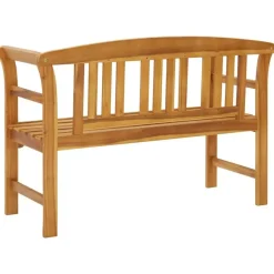 vidaXL - Tuinbank - Bruin - Acaciahout - 114 cm