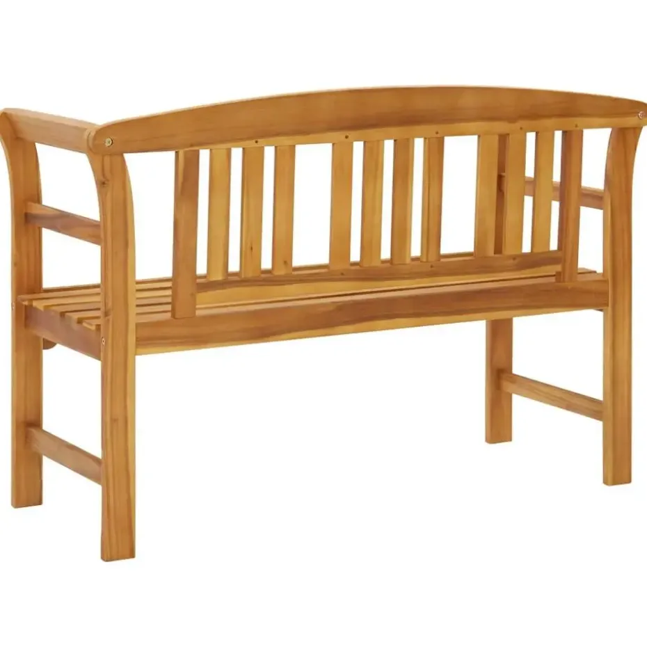 vidaXL - Tuinbank - Bruin - Acaciahout - 114 cm
