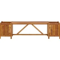 vidaXL - Tuinbank - Bruin - Hout - 150 x 30 x 40 cm