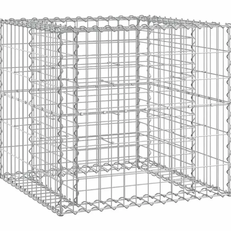 vidaXL - Tuinbank schanskorfontwerp - Massief grenenhout - 192x71x65,5 cm