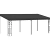 vidaXL - Tuinhuisje - Antraciet - Stof - 6 x 3 x 2.5 m