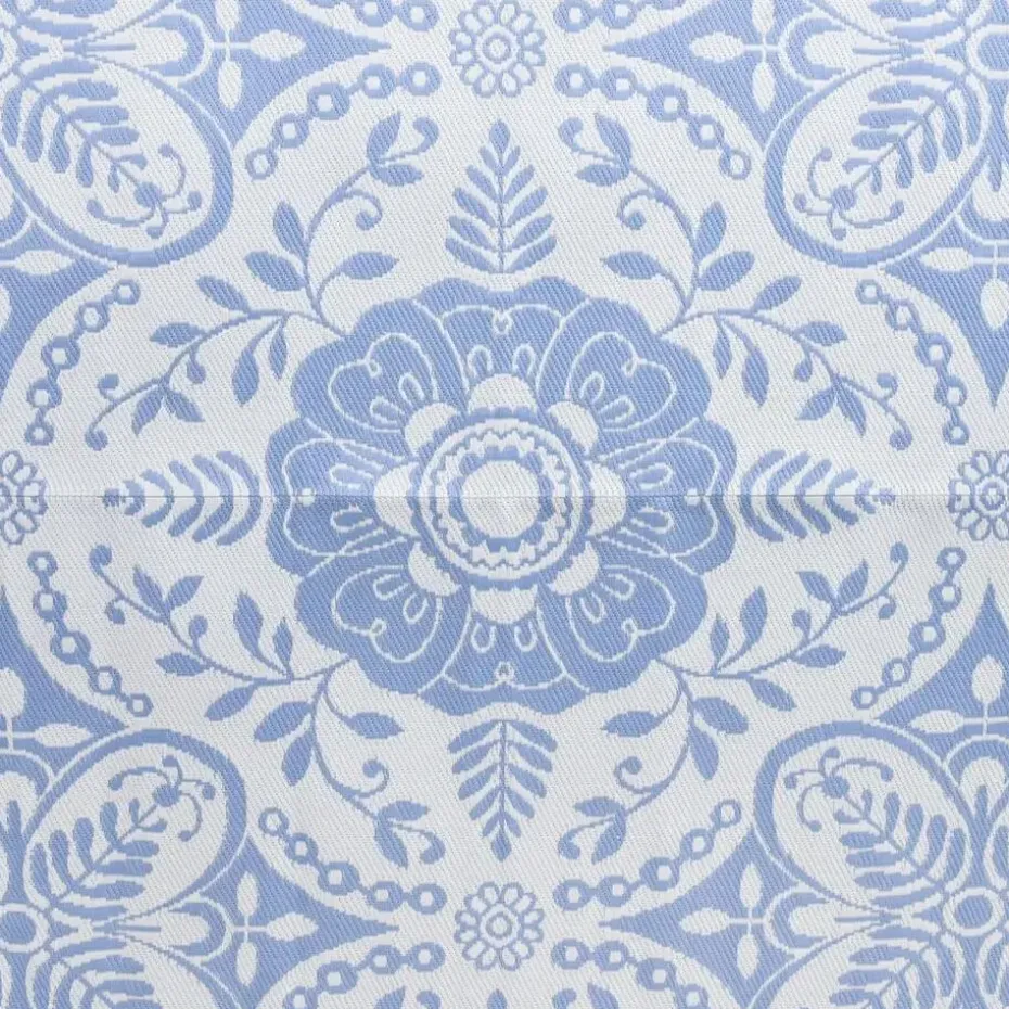 vidaXL - Tuinkleed - Blauw - Polyetheen - 190 x 290 cm