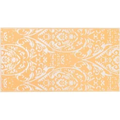 vidaXL - Tuinkleed - Oranje - Polyetheen - 80 x 150 cm