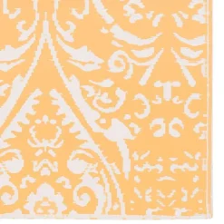 vidaXL - Tuinkleed - Oranje - Polyetheen - 80 x 150 cm